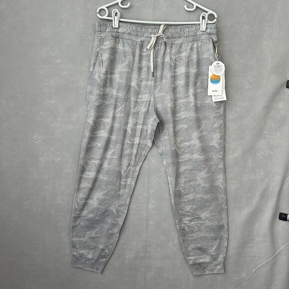 Vuori Pants - Vuori Women's Gray Camo Jogger Track Pants